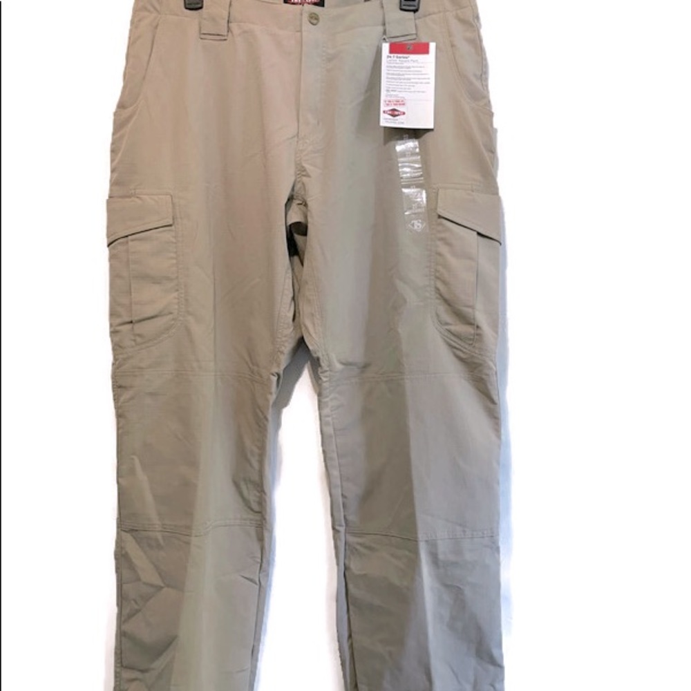 Tru Spec Ladies Ascent Pant. Unhemmed pants khaki
